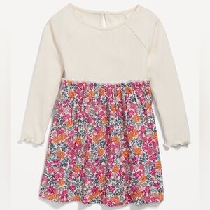 Old Navy Floral Print Kids Dress Size 5yrs